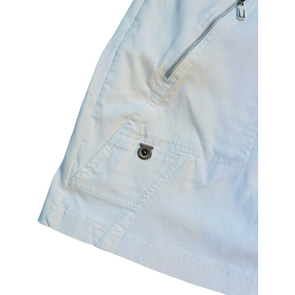 JAMIE SADOCK Womens Size 10 Stretch Skort Pockets White - Picture 2 of 7